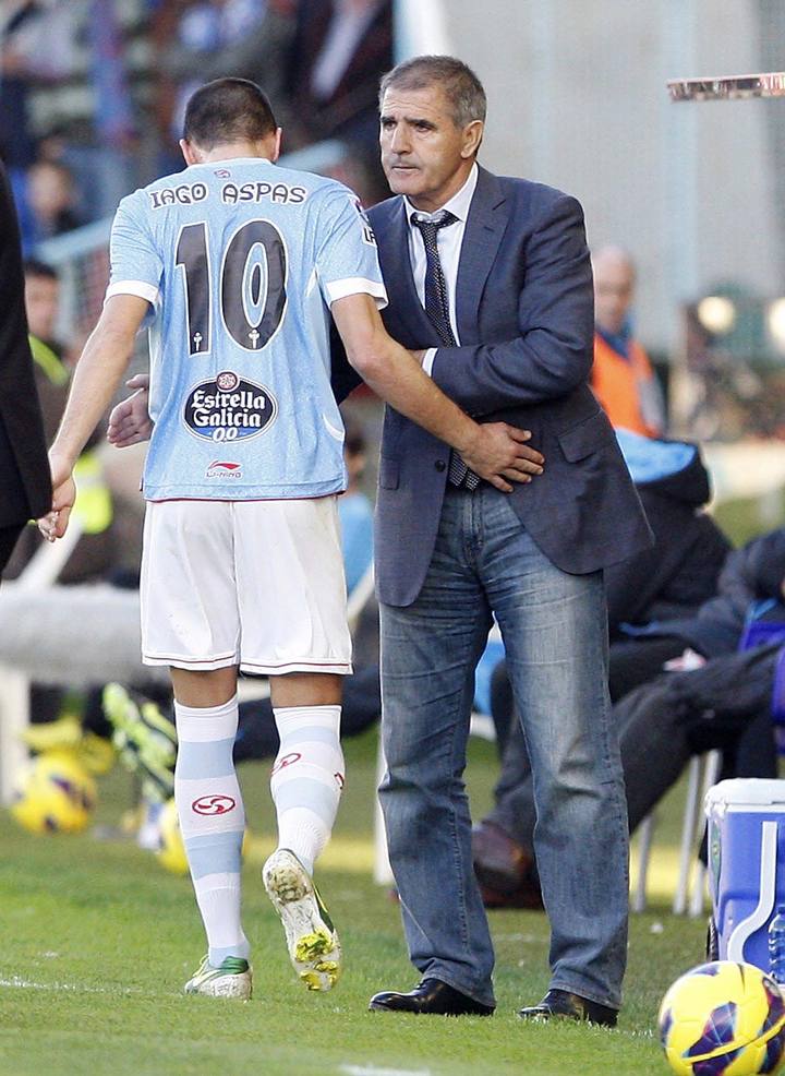 Aspas y Paco Herrera