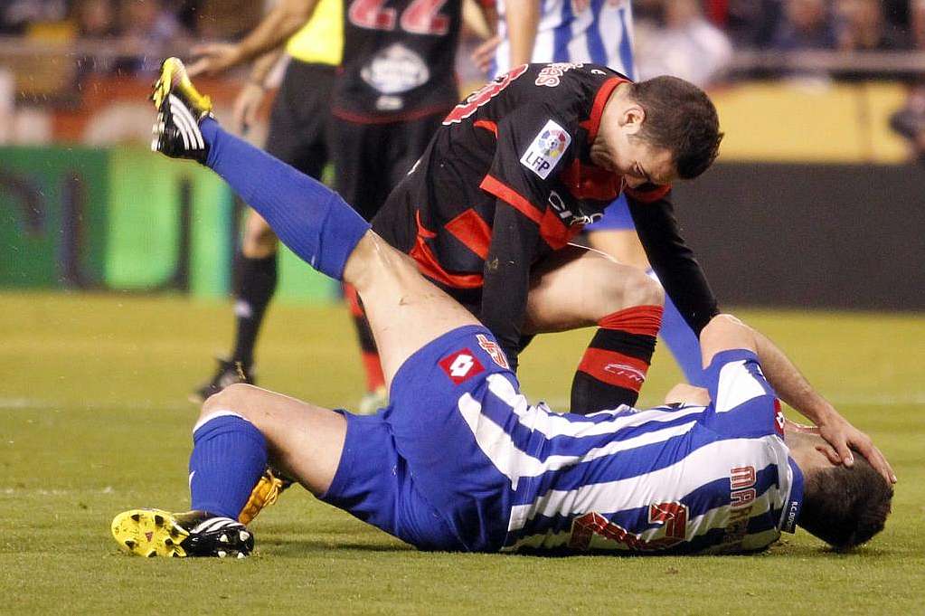 4 partidos de suspensión